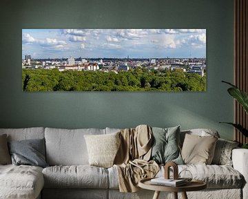 Berlin 360° in 10 Panoramen - Panorama 3: Der Berliner Bezirk Schöneberg mit Wohn- und Geschäftshäusern