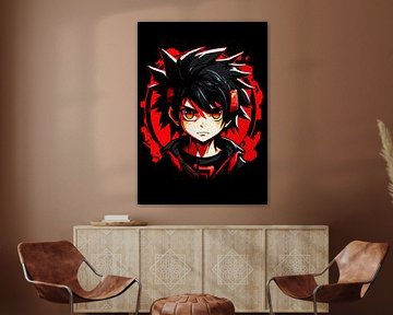 ANIME JONGEN KARAKTER 20 van Ramy Salah Hefny