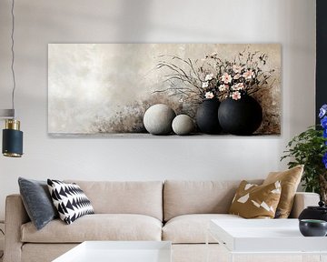 Bloem en Vaas 75.9232 van ARTEO Schilderijen