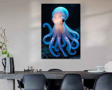 Ein bezaubernd leuchtender Oktopus von Giandra Safaraz