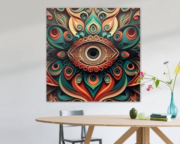 Œil psychédélique sur Vythryd Arts