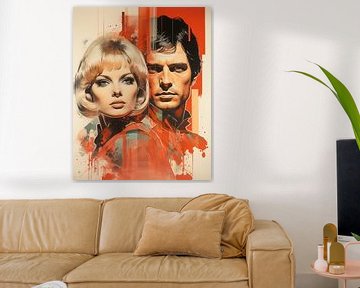 Sovjetposter - kunstposter van foto uit vintage 70-er jaren tijdschrift van Animaflora PicsStock