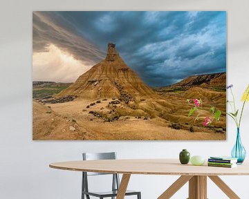 Star Wars locatie Bardenas Reales van Lex van Doorn