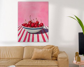 a Very Cherry Still Life van J.O. Han