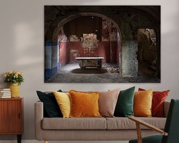 Badewann in Verlassener Villa