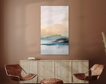 ZEN Kunst Drieluik (3): Japans berglandschap van Studio Pieternel