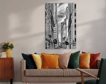 Wall Street NYC | Monochrome by Melanie Viola