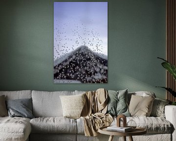 Winter in Davos, Zwitserland van Jon Vismans