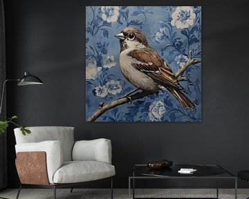 Bruin op Delfts Blauw van Bianca ter Riet