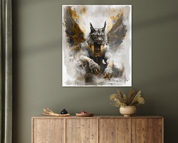 Ewiger Wächter: Der Luchs Sphinx