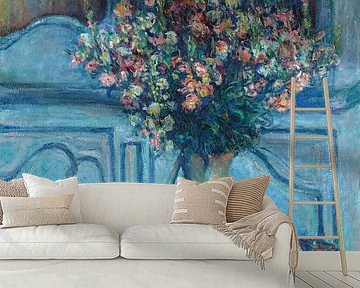 De leeuwenbekken, binnen in Giverny, Blanche Hoschedé-Monet