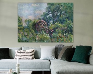 Der Rosengarten in Giverny (Monet's Haus), Blanche Hoschedé-Monet