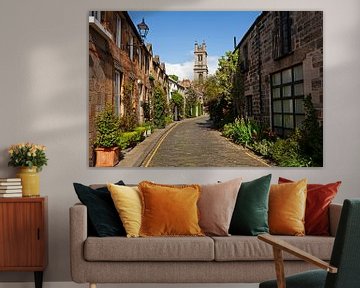 Circus Lane, Stockbridge, Edinburgh, Scotland, UK by Arch White