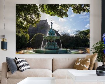 Ross Fountain, Princes Street Gardens West, Edinburgh, Scotland, by Arch White