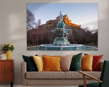 Ross Fountain, Princes Street Gardens West, Edinburgh, by Arch White