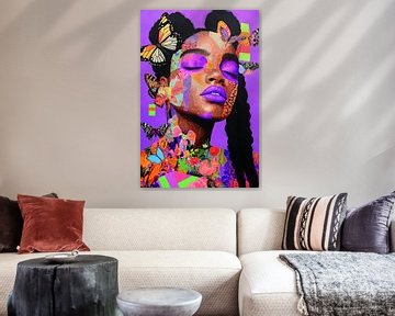Purple Summer Vibes van Jacky