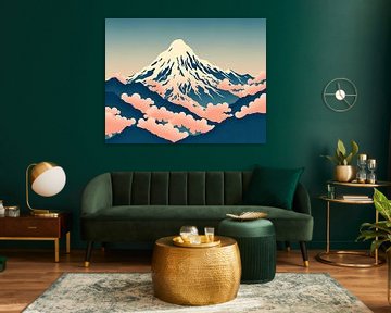 Gelassener Gipfel von Artistic