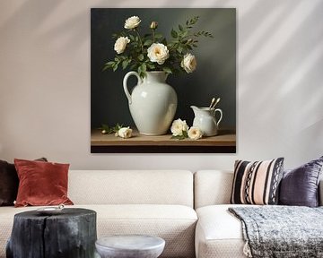 Stilleven Vaas met Bloemen van The Nudes Gallery
