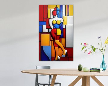 Mondriaan Shapes van Jacky