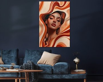 Golven in Amber van Studio BB