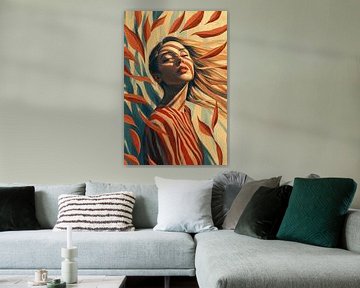 Extase in Oranje Tinten van Studio BB