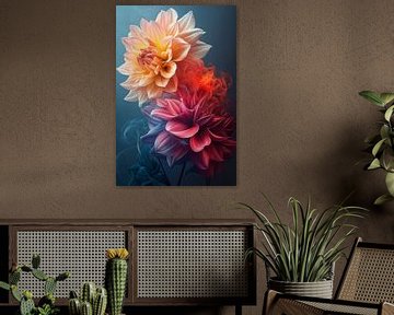Color explosion of dahlias by Studio BB