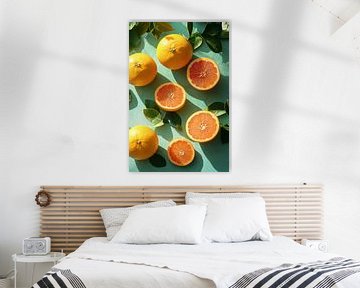 Zonnige Grapefruit van Studio BB