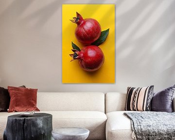 Granaatappels op Geel van Studio BB