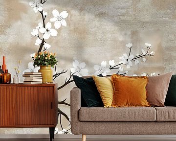 Whispering Blossoms van Modern Collection