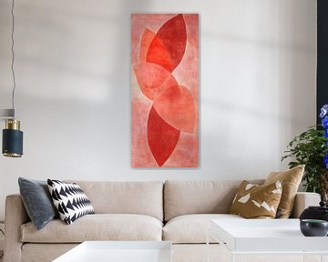 Rode Abstractie | Rode Diepte van Modern Collection