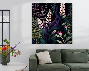 Flore nocturne sur Vythryd Arts