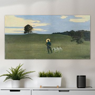 Harald Slott-Möller, St. Hubertus, 1891 von Atelier Liesjes