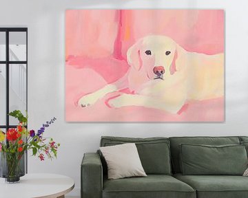 Hond Preppy Roze van Niklas Maximilian