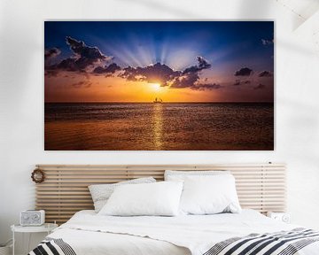 Aruba Sunset Tour van Harold van den Hurk