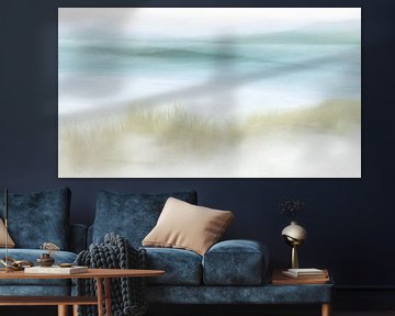 Abstract, combinatie ICM en lagen - 2 van Danny Budts