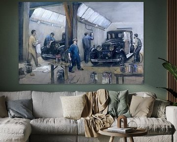Herman Heijenbrock, Autowerkplaats van de Amsterdamsche Rijtuig Maatschappij (ARM)