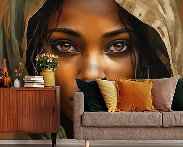 African woman by Black Coffee