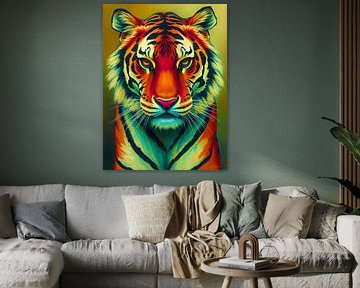 Majestic tiger - masterpiece of animal portraiture