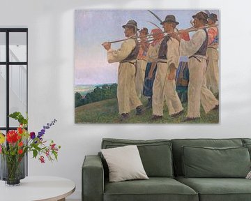 Ivan Žabota, Mowers, ca 1910 by Atelier Liesjes