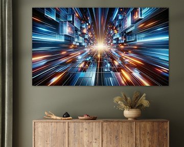Digitale lichtsnelheid van Jonas Weinitschke