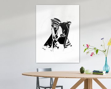 Abstracte kunst JM0082 van Johannes Murat