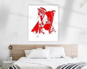 Abstracte kunst JM0081 van Johannes Murat