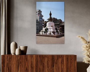 A Buddhist sanctuary in Kathmandu by Frank Photos