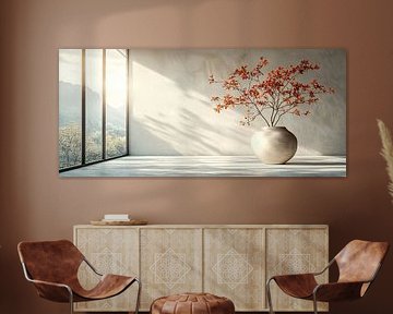 Minimalistisch Bloemen van Kunst Kriebels