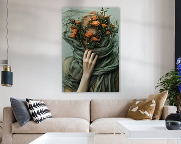 Bloemenmasker van Studio BB