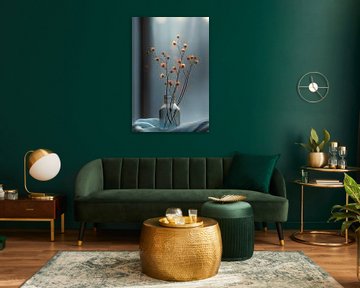 Delicate Oranje Droogbloemen van Studio BB