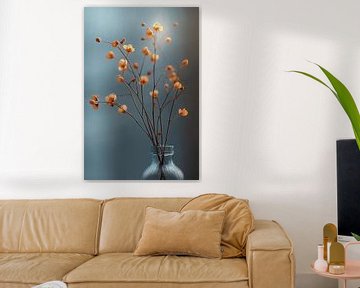 Oranje Bloemen in het zonlicht van Studio BB