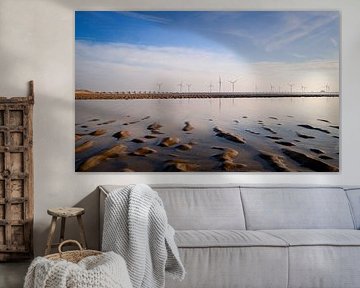 Peace and quiet on the beach in Zeeland by Esmée Fotografeert