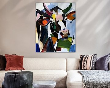 Koe Portret van Jacky