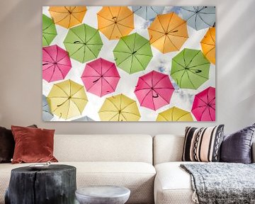 Kleurrijke paraplu's van Mark Bolijn